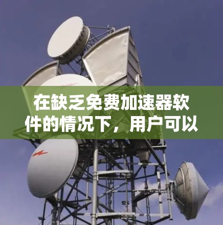 在缺乏免费加速器软件的情况下，用户可以尝试以下策略来优化他们的技术或应用体验