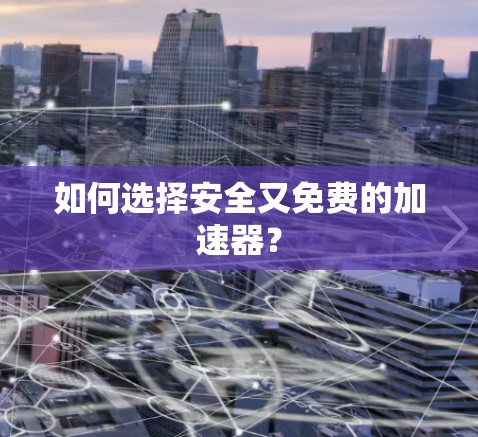 如何选择安全又免费的加速器?
