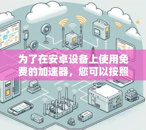 为了在安卓设备上使用免费的加速器，您可以按照以下步骤操作