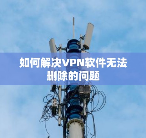 如何解决VPN软件无法删除的问题
