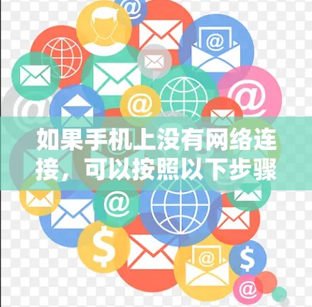 如果手机上没有网络连接，可以按照以下步骤进行处理