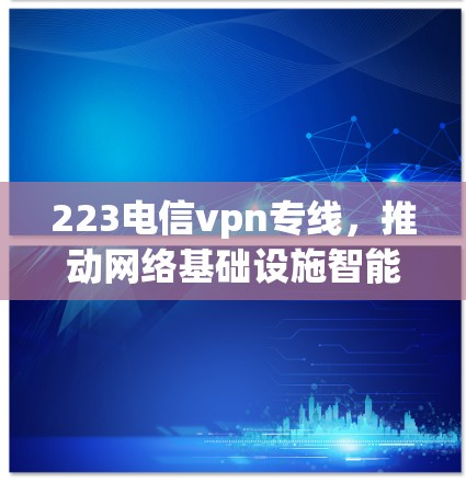 223电信vpn专线,推动网络基础设施智能化发展
