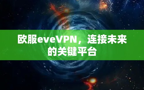 欧服eveVPN，连接未来的关键平台