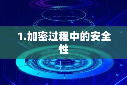 1.加密过程中的安全性