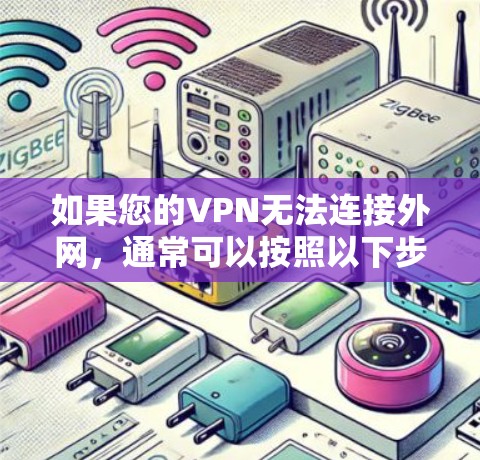 如果您的VPN无法连接外网,通常可以按照以下步骤进行排查和解决