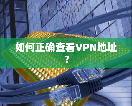 如何正确查看VPN地址？