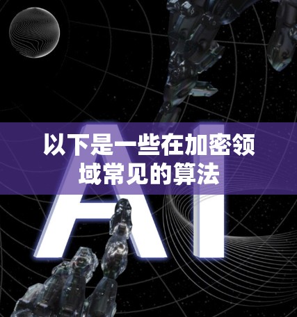 以下是一些在加密领域常见的算法