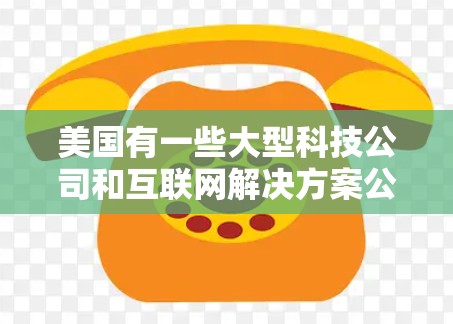 美国有一些大型科技公司和互联网解决方案公司提供免费的VPN服务,这些服务通常基于他们的内部网络和数据。以下是一些使用免费VPN服务的美国公司和公司