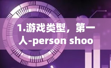 1.游戏类型,第一人-person shooter(FPS)