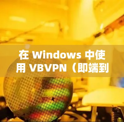 在 Windows 中使用 VBVPN(即端到端VPN,端到端D)的步骤如下