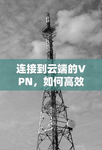 连接到云端的VPN,如何高效联机