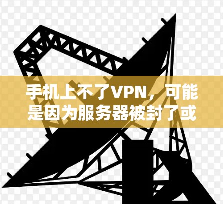 手机上不了VPN，可能是因为服务器被封了或设备问题，试试看这些方法解决