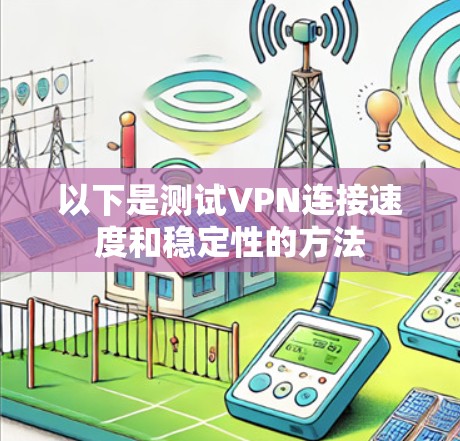 以下是测试VPN连接速度和稳定性的方法 以下是测试VPN连接速度和稳定性的方法