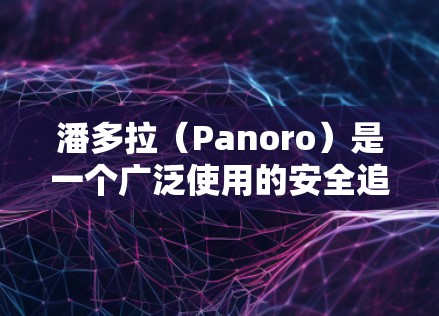 潘多拉（Panoro）是一个广泛使用的安全追踪和网络安全防护工具，主要用于追踪恶意软件，并管理网络环境。它可以应用于多种类型的网络环境，包括固件VPN（如NAT VPN）