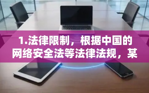 1.法律限制，根据中国的网络安全法等法律法规，某些类型的网络服务或网络设备被禁止使用。例如，某些国家和地区对VPN服务实施严格限制，部分平台或服务提供商被禁止提供VPN服务