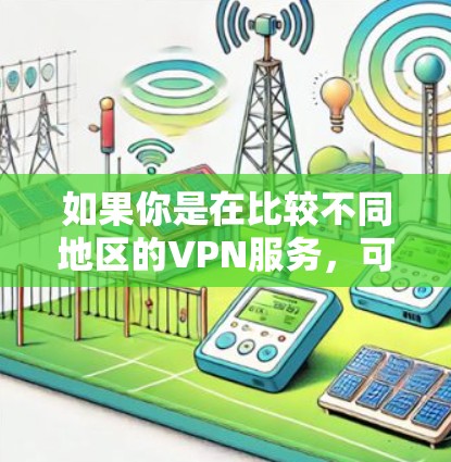 如果你是在比较不同地区的VPN服务，可以参考以下几点