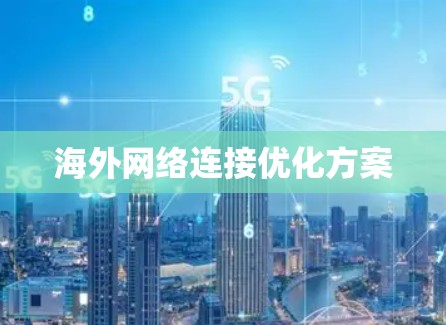 海外网络连接优化方案