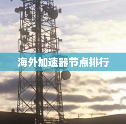 海外加速器节点排行