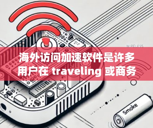海外访问加速软件是许多用户在 traveling 或商务场合中使用的好工具，能够显著提升网络性能和用户体验。以下是对一些常见海外访问加速软件的评测和推荐