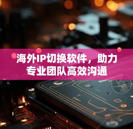 海外IP切换软件，助力专业团队高效沟通