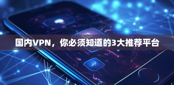 国内VPN,你必须知道的3大推荐平台 国内VPN,你必须知道的3大推荐平台