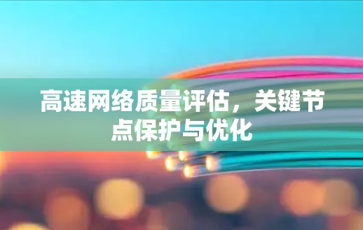 高速网络质量评估,关键节点保护与优化 高速网络质量评估,关键节点保护与优化