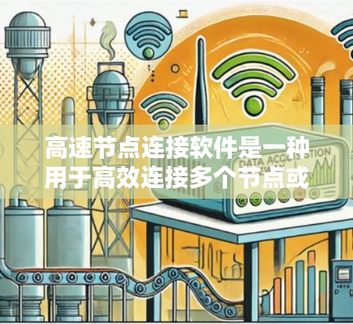 高速节点连接软件是一种用于高效连接多个节点或设备的工具,通常用于实时沟通、视频会议、消息传递等场景。以下是一个详细的解释和分类 高速节点连接软件是一种用于高效连接多个节点或设备的工具,通常用于实时沟通、视频会议、消息传递等场景。以下是一个详细的解释和分类