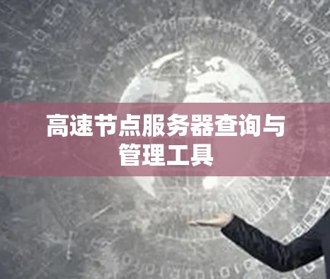 高速节点服务器查询与管理工具 高速节点服务器查询与管理工具