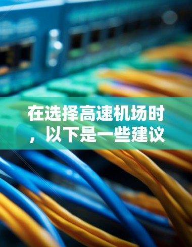 在选择高速机场时，以下是一些建议，供您参考