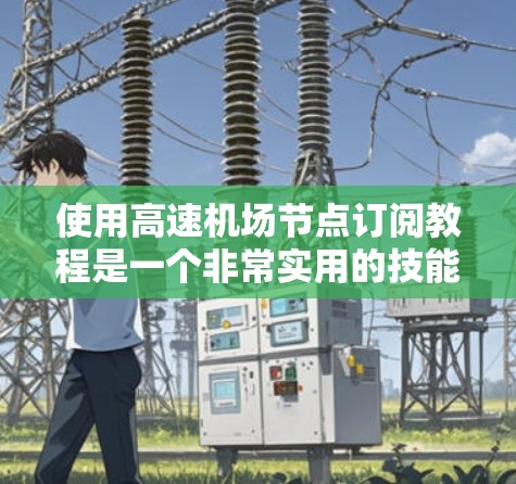 使用高速机场节点订阅教程是一个非常实用的技能，能够提升设备的连接体验和信号稳定性。以下是一个详细的步骤指南，帮助您顺利进行节点订阅