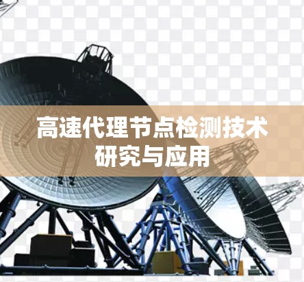 高速代理节点检测技术研究与应用