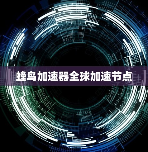 蜂鸟加速器全球加速节点 蜂鸟加速器全球加速节点