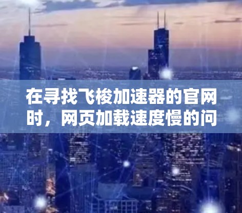 在寻找飞梭加速器的官网时，网页加载速度慢的问题可能与服务器资源不足或网络问题有关。以下是一些步骤和建议，帮助您优化配置并解决问题