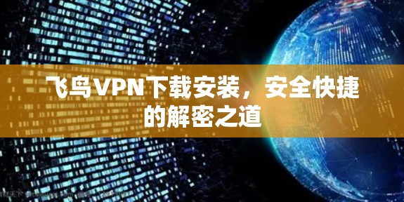 飞鸟VPN下载安装,安全快捷的解密之道