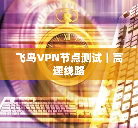飞鸟VPN节点测试|高速线路 飞鸟VPN节点测试|高速线路