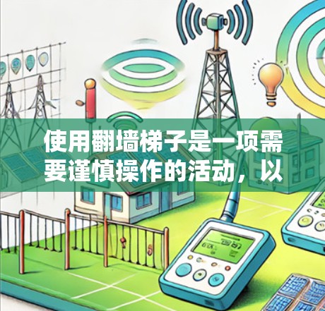 使用翻墙梯子是一项需要谨慎操作的活动,以下是一步步的指南