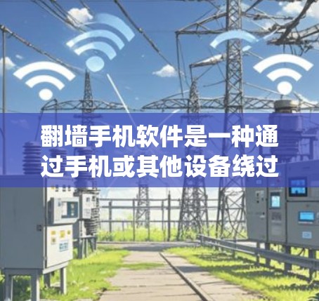 翻墙手机软件是一种通过手机或其他设备绕过网络进行访问的手段，通常用于下载或复制需要不连接互联网的资源。以下是一些常见的翻墙手机软件及其功能