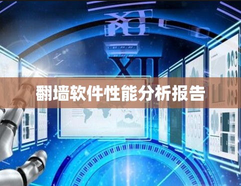 翻墙软件性能分析报告