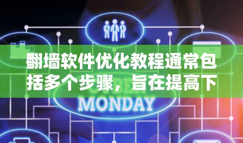翻墙软件优化教程通常包括多个步骤，旨在提高下载速度、减少延迟并保护网络环境。以下是一个结构化的教程框架，涵盖关键优化点