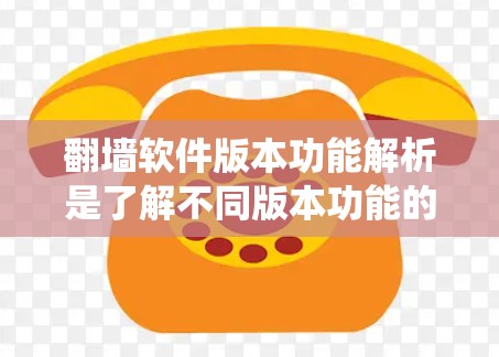 翻墙软件版本功能解析是了解不同版本功能的关键。以下是对主要功能的详细解析,涵盖版本号、操作系统、支持功能、安全性、功能模块、广告过滤、多语言支持、兼容性、网站类型、广告设置、技术支持、后台管理等方面