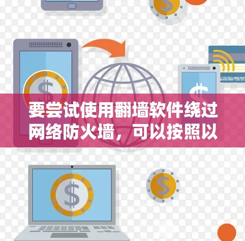 要尝试使用翻墙软件绕过网络防火墙,可以按照以下步骤进行