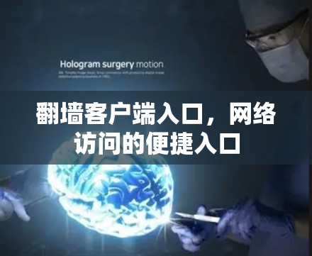翻墙客户端入口，网络访问的便捷入口
