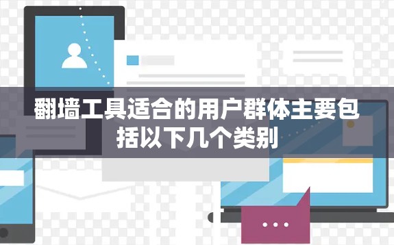 翻墙工具适合的用户群体主要包括以下几个类别
