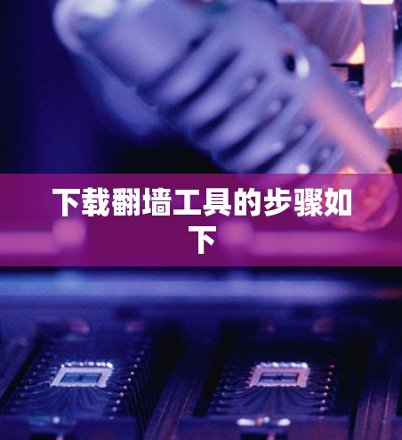 下载翻墙工具的步骤如下