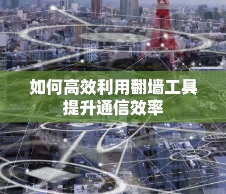 如何高效利用翻墙工具提升通信效率
