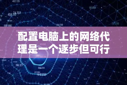 配置电脑上的网络代理是一个逐步但可行的过程，涉及多个步骤和工具。以下是详细的步骤指南