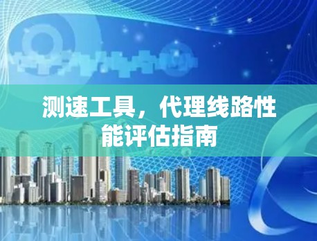 测速工具,代理线路性能评估指南