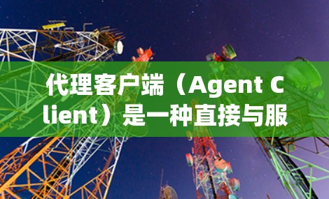 代理客户端（Agent Client）是一种直接与服务器或网络服务交互的网络服务，主要负责处理请求、响应和数据传输。以下是代理客户端的详细介绍