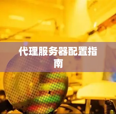 代理服务器配置指南