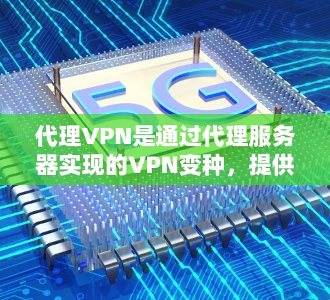 代理VPN是通过代理服务器实现的VPN变种,提供了丰富的功能以满足用户的需求。以下是对代理VPN节点的详细分析